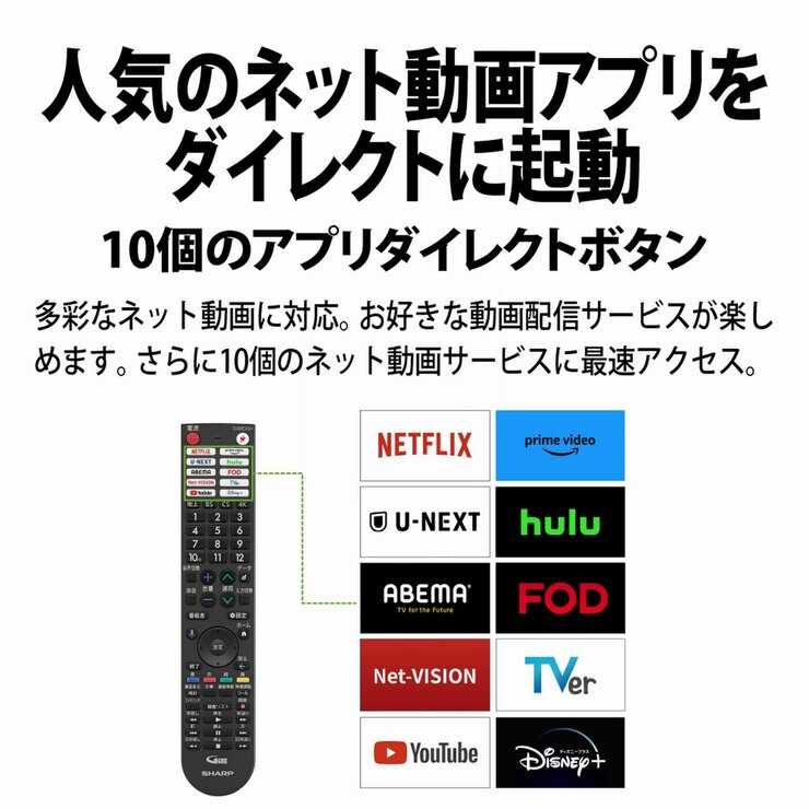 シャープ アクオス 65インチ 4K有機ELテレビ 4T-C65FQ1