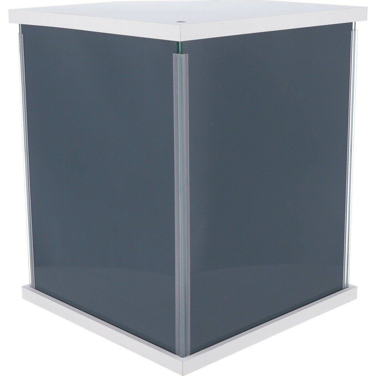 卓上ガラスコレクションケース コーナー ホワイト