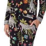 ルームサービス レディース パジャマ ブラック XL