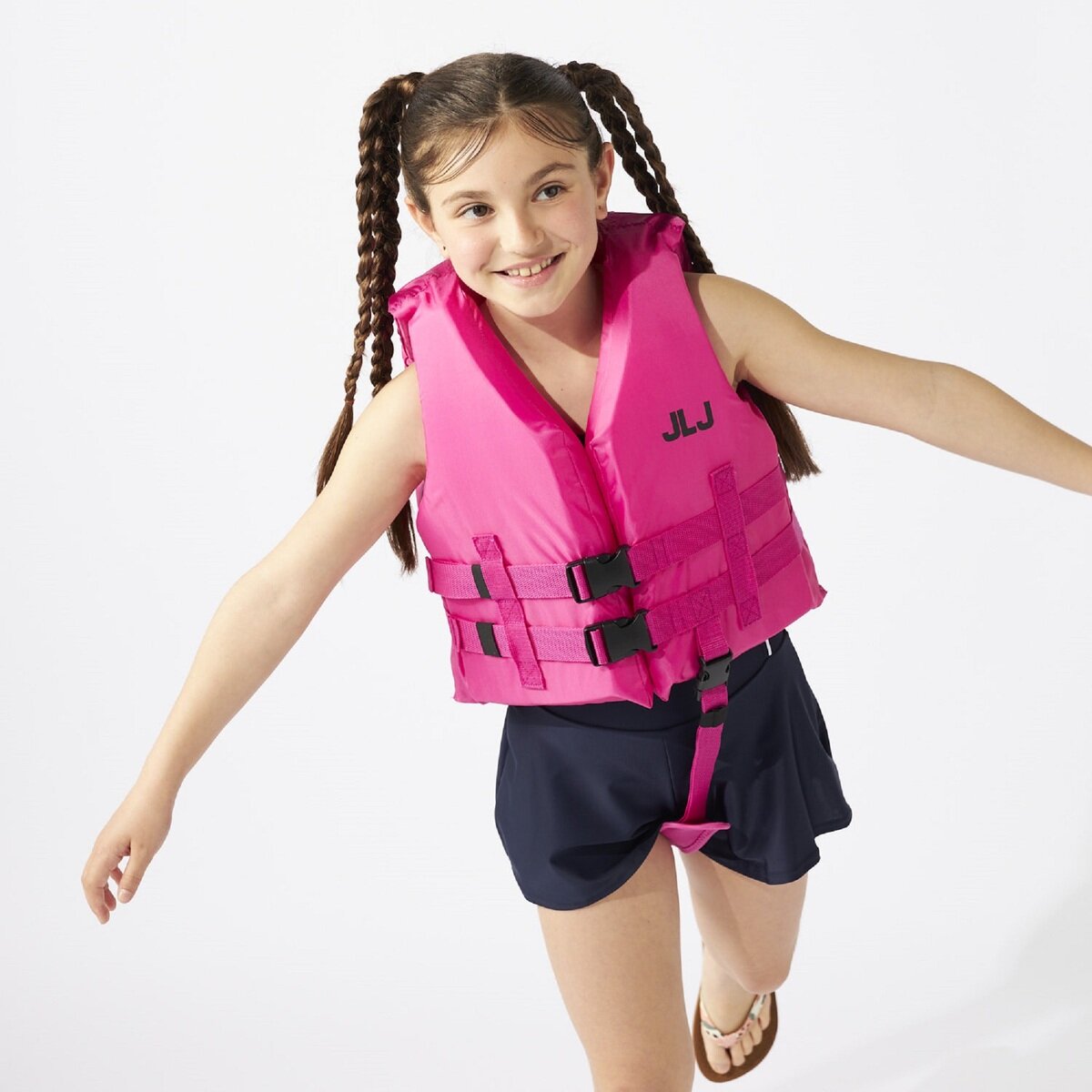 キッズ フローティング ベスト ピンク M