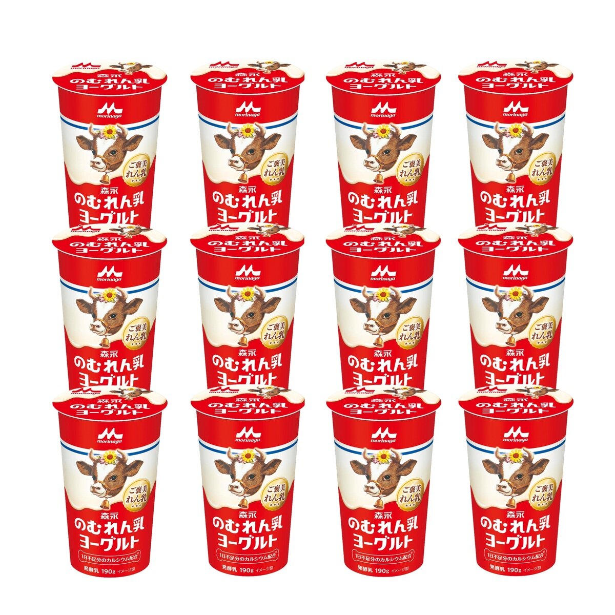 森永のむれん乳ヨーグルト190g×12