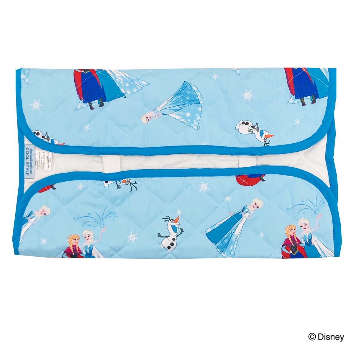 モリシタ キャラクタークール枕パッド2枚組 47×58cm アナと雪の女王