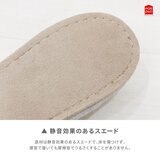 Ask Doctors 抗菌防臭スリッパ M (23cm~24.5cm用) ライトグレー