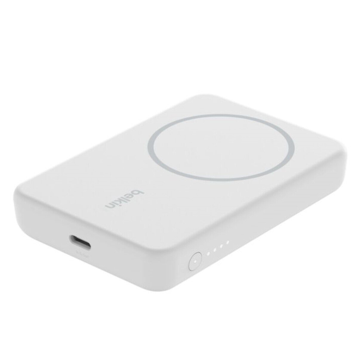 Belkin MagSafe対応 ワイヤレス モバイルバッテリー 5000mAh スタンド付き