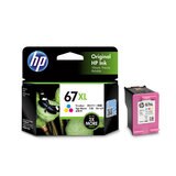 HP67XL 純正インクカートリッジ - カラー