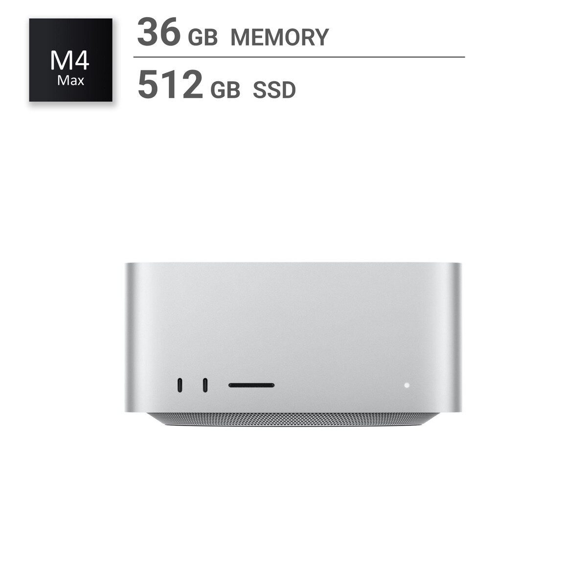 Apple/Mac Studio 14コアCPU/32コアGPU/Apple M4 Maxチップ/ 36GB/512GB SSD
