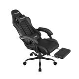 GTRACING エルゴノミックゲーミングチェア ヘッドレスト・フットレスト付き
