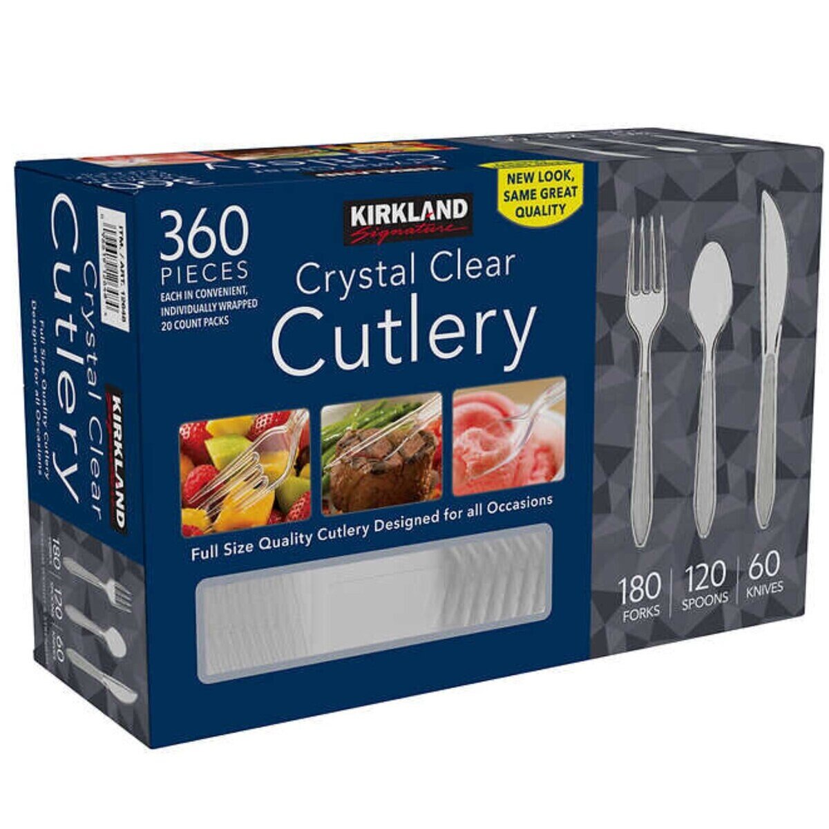 カークランドシグネチャー クリア カトラリー Costco Japan