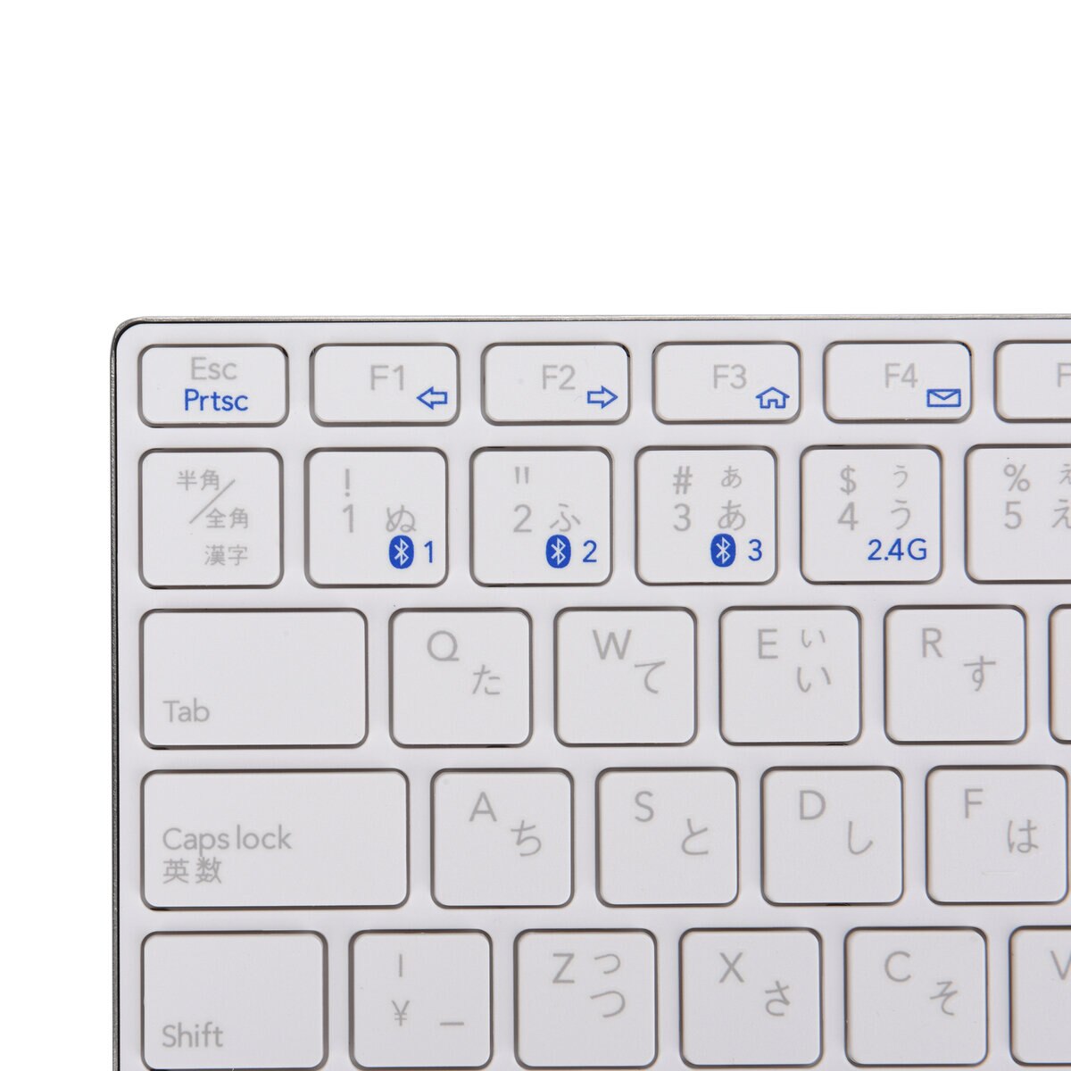 rapoo 極薄キーボード＆静音マウスセット ホワイト