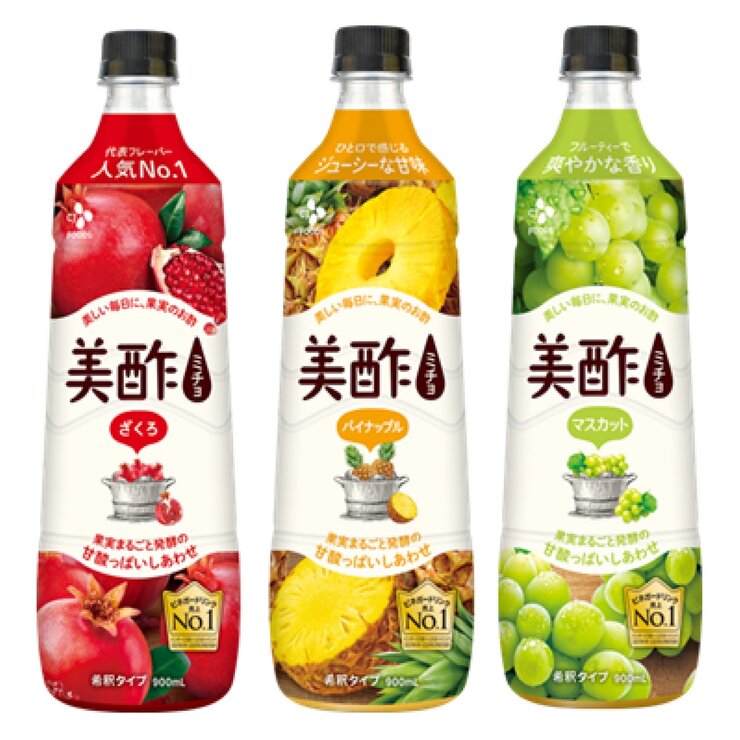 美酢 (ミチョ) アソートセット 900ml x 3