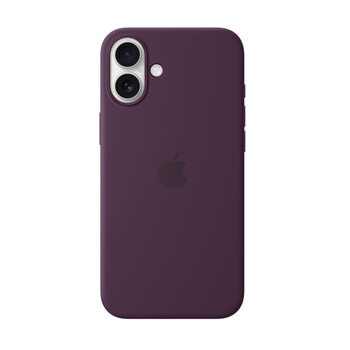 MagSafe対応iPhone 16 Plusシリコーンケース - プラム