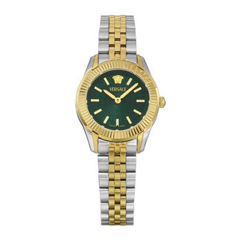 ヴェルサーチェ グレカ レディ グリーン クォーツ VE9CA0324