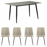 セラミック ダイニングテーブル140cm 5点セット セラミック ダイニングテーブル140cm 5点セット