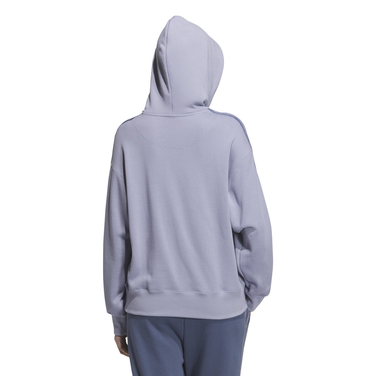 アディダス レディース プルオーバー フーディー シルバーバイオレット S