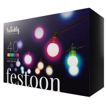 Twinkly(トゥインクリー) フェストーン 40 LED スマートデコレーションライト