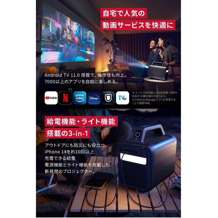 Anker(アンカー)ネビュラ Mars 3 スマートプロジェクター D2333511 Anker(アンカー)ネビュラ Mars 3 スマートプロジェクター D2333511