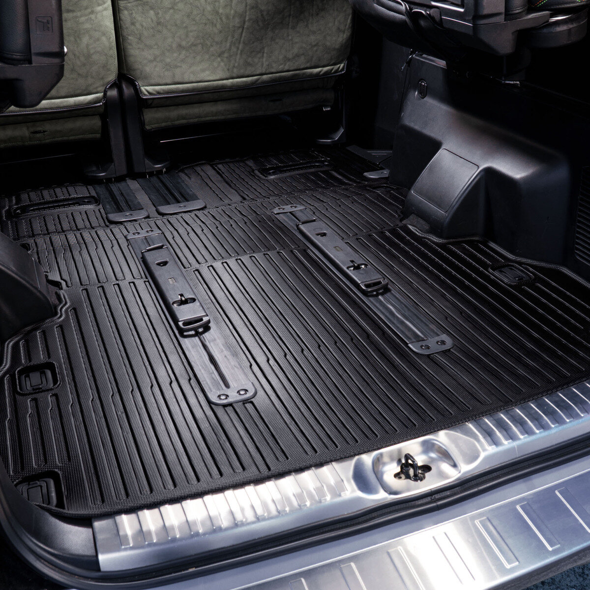 3Dフロアマット 三菱 デリカ D:5 専用 7人乗りモデル