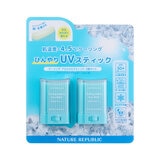 ネイチャーリパブリック クーリング アロエ UV スティック 24g x 2