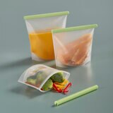 ルクエ リユーザブル シリコン バッグ ３点セット