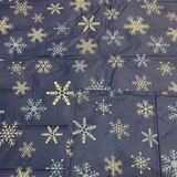 Cooling Gel Pad 90cm x 140cm Snowflake Navy