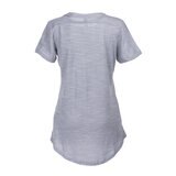 アンダーアーマー レディース スタジアム Tシャツ トゥルーグレイヘザー S