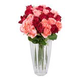 ROSE BOUQUET 24stems Red & Pink Mix Roses