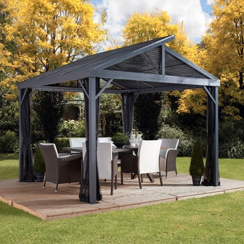 SOJAG Sanibel II 8 x 8 フィート (2.4 x 2.4 m) ガゼボ