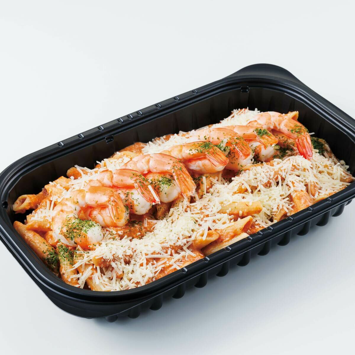 シュリンプペンネロゼ