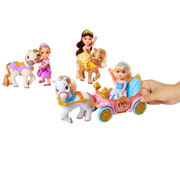 ディズニープリンセス ミニドールと馬車セット ディズニープリンセス ミニドールと馬車セット