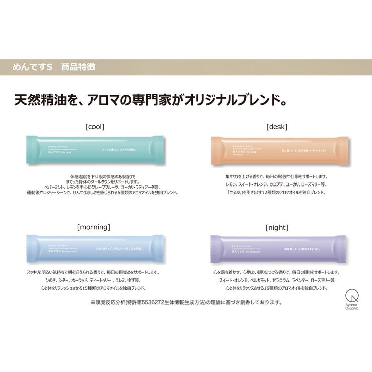 めんですS アロマおしぼり 10本 めんですS アロマおしぼり 10本