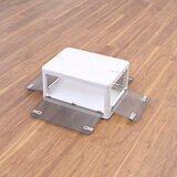 YAMAZEN コンテナフルオープンボックスL 3個組 ホワイト