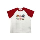トミカ キッズ 半袖 Tシャツ 4枚組 アソートD 95