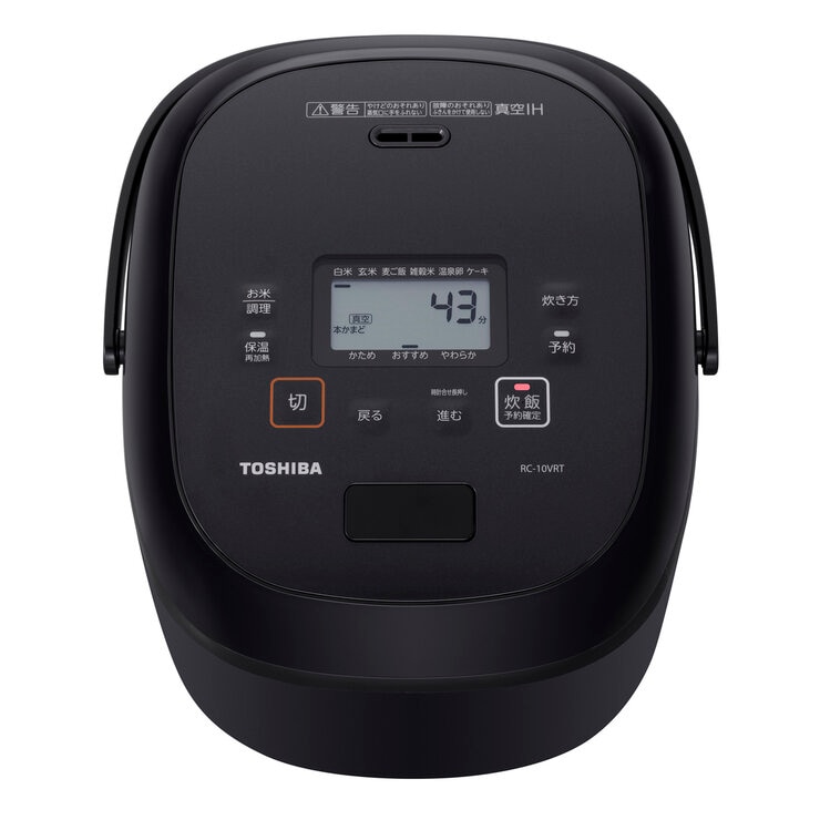 東芝 真空IHジャー炊飯器 5.5 RC-10VRT(K) | Costco Japan