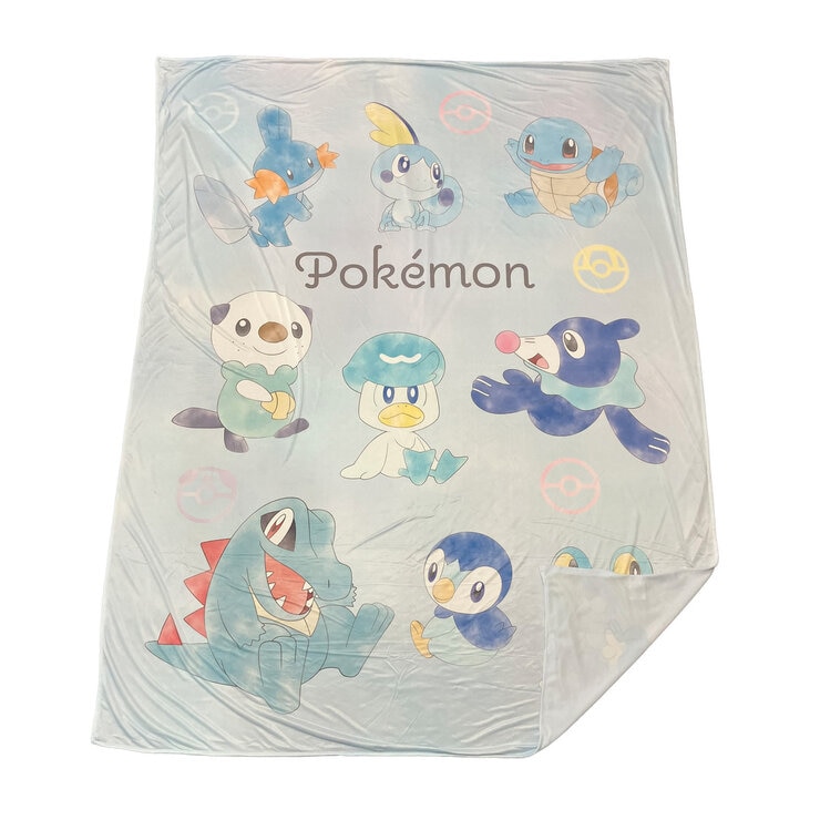 冷感キャラクターブランケット ポケモン ウォーターカラー