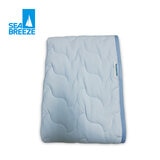 シーブリーズ 冷感敷きパッドシーツ ダブル ライトブルー