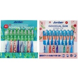 Jordanインディビジュアル 歯ブラシ 8本 入り Jordanインディビジュアル 歯ブラシ 8本 入り