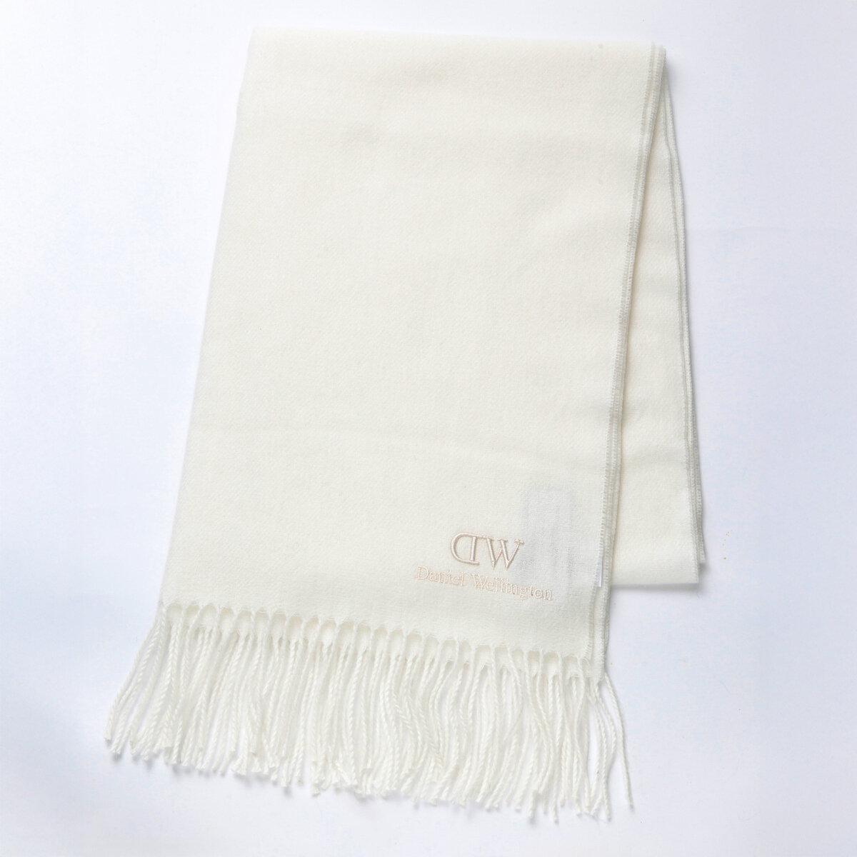 ダニエルウェリントン ストール 180cmｘ60cm ホワイト