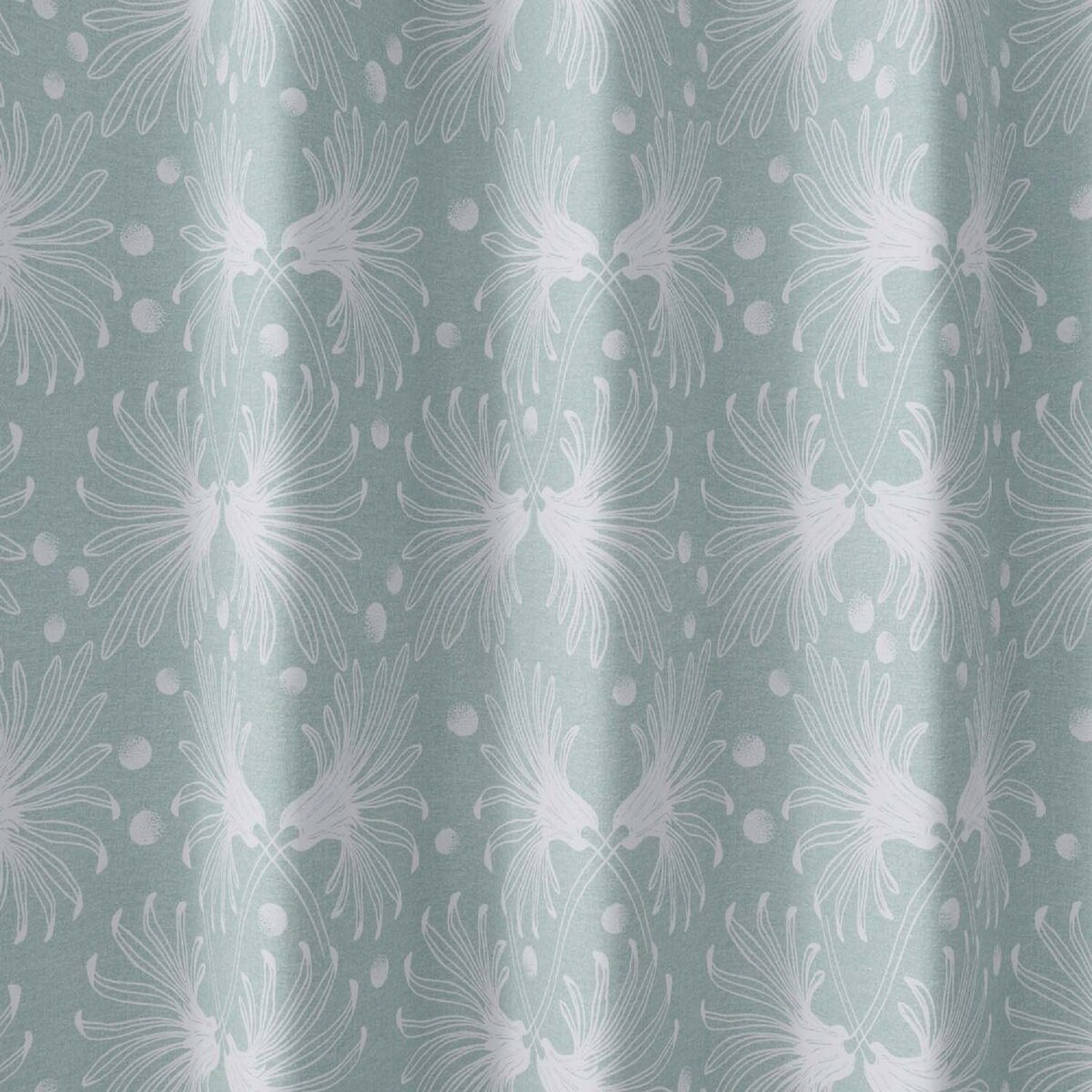 Design Life Floride ドレープカーテン 100 x 178 cm カサネライトブルー