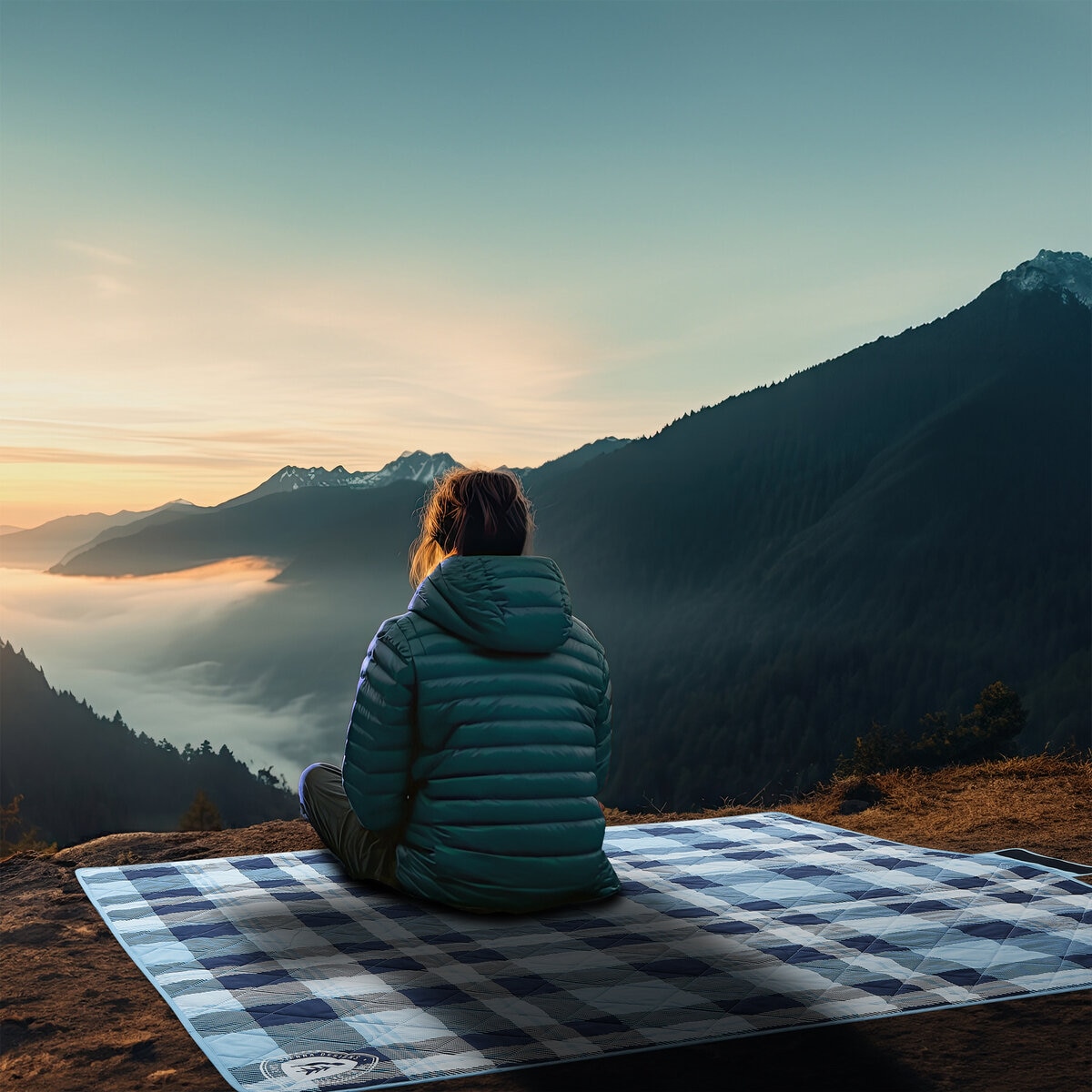 Sierra Designs アウトドアトートブランケット 182 x 182cm