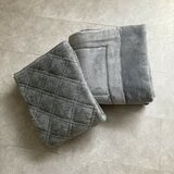 ロマンス小杉 ブラックシリカ ボア布団 シングル 140cm x 200cm