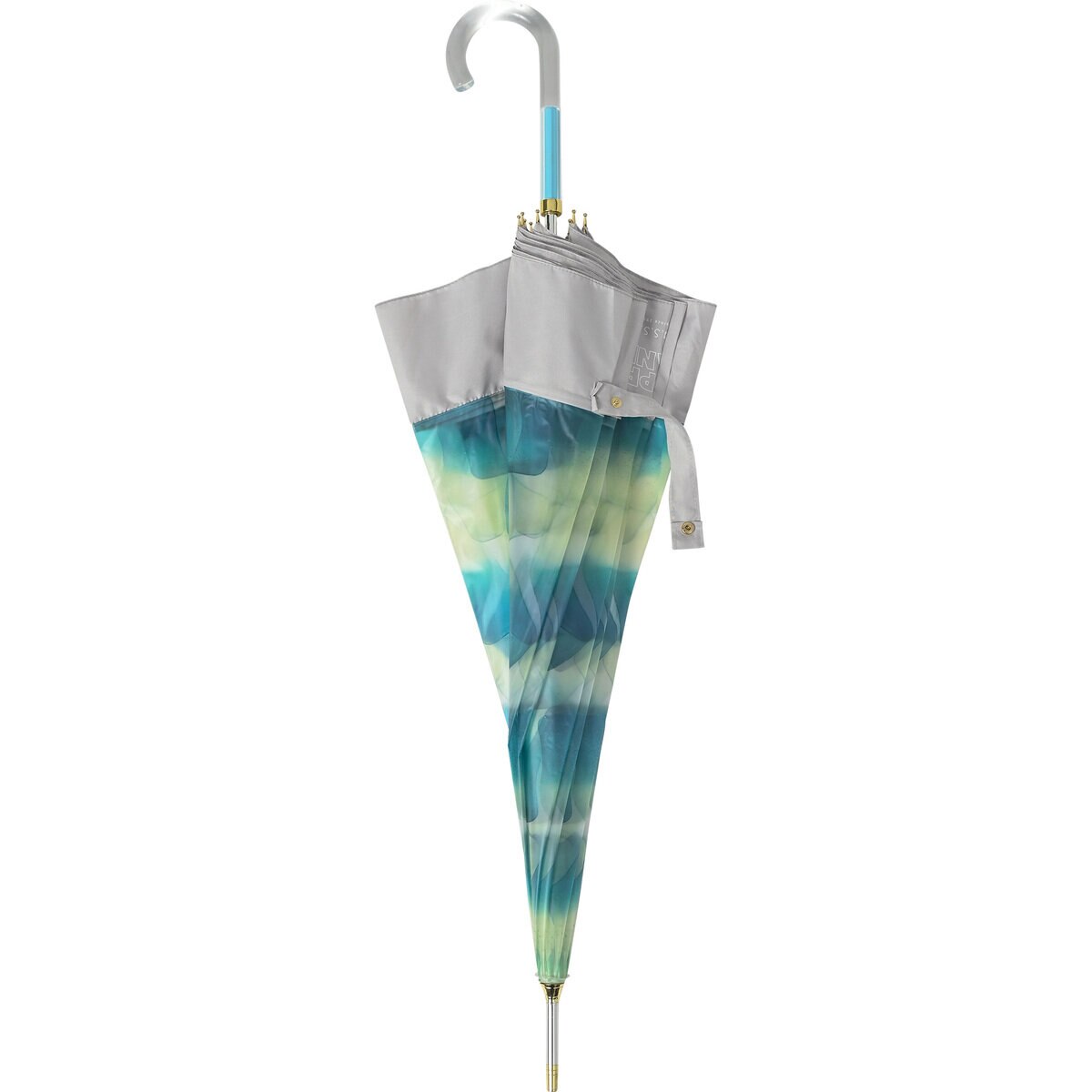 assa 雨傘長傘 CAL60 お菓子 透明 ブルー / ソーダグミ RL831