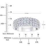 14K ホワイトゴールド 1.00カラット ダイヤモンド リング