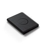 Satechi ヴィーガンレザーFindAll パスポートカバー / ブラック