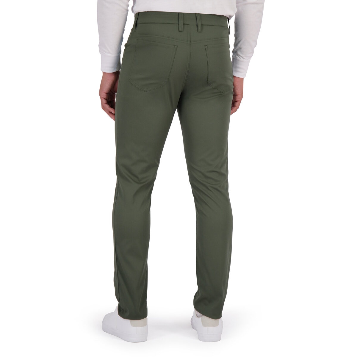 カークランドシグネチャー メンズ 5ポケット パンツ グリーン ウエスト 36 インチ 股下 29 インチ