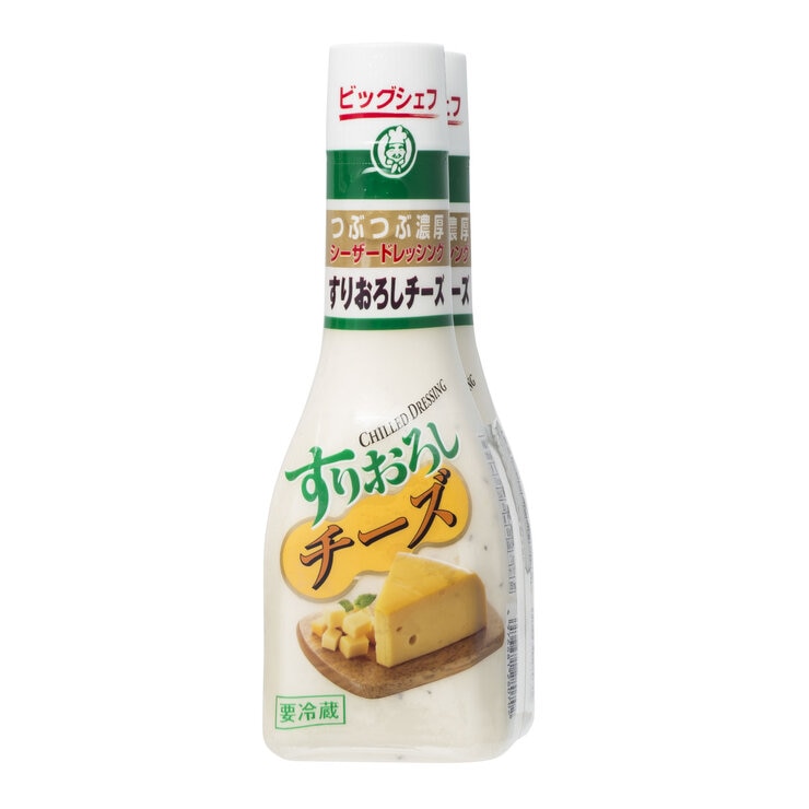 ビッグシェフ すりおろしチーズ シーザードレッシング 320ml x 2本 ビッグシェフ すりおろしチーズ シーザードレッシング 320ml x 2本