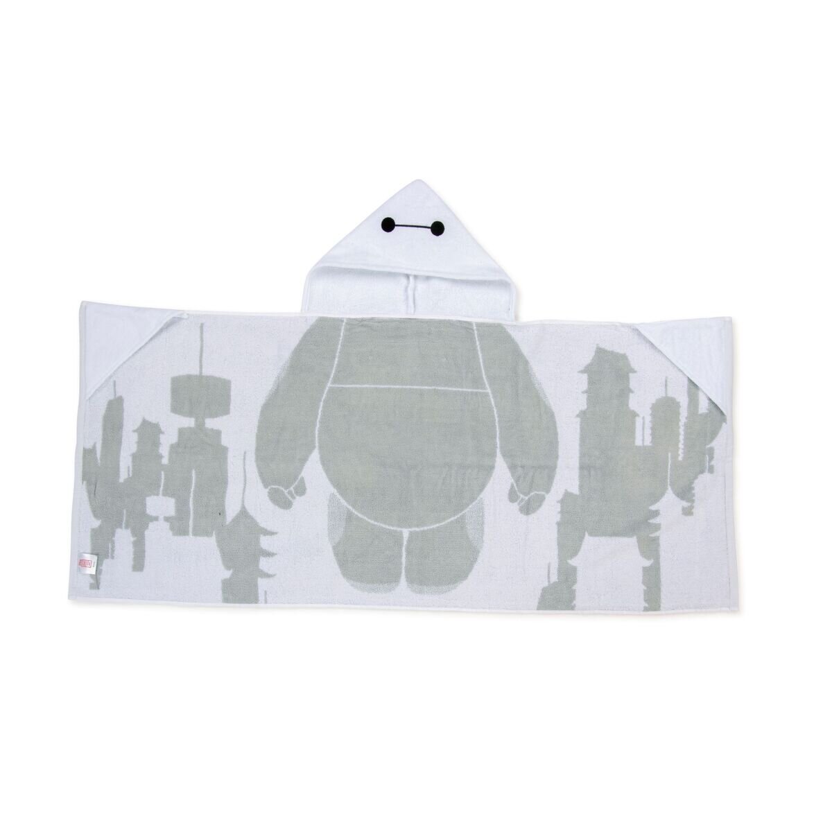 キャラクター フード付き タオル 約58cm x 約129cm ベイマックス