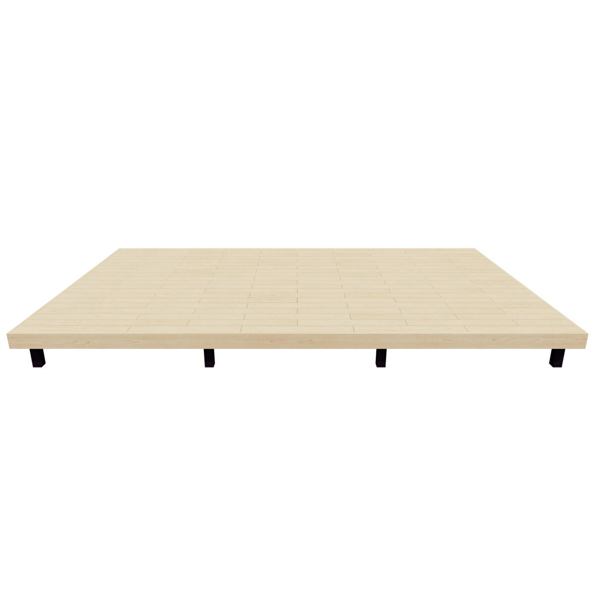 MINO 彩木 ガーデンデッキ セット W5068 x D3029 mm　オーク　高さ400～500mm