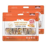 愛犬用Palmy Days チキン巻サツマイモ 1kg x 2