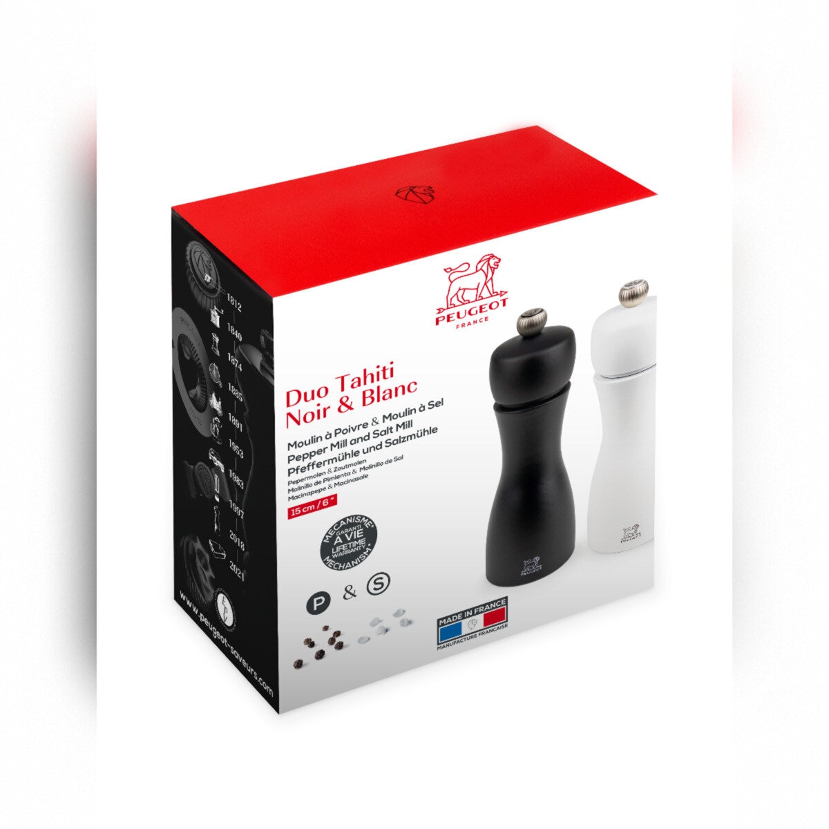 PEUGOT タヒチデュオ15cm ペッパー・ソルトセット PEUGOT タヒチデュオ15cm ペッパー・ソルトセット