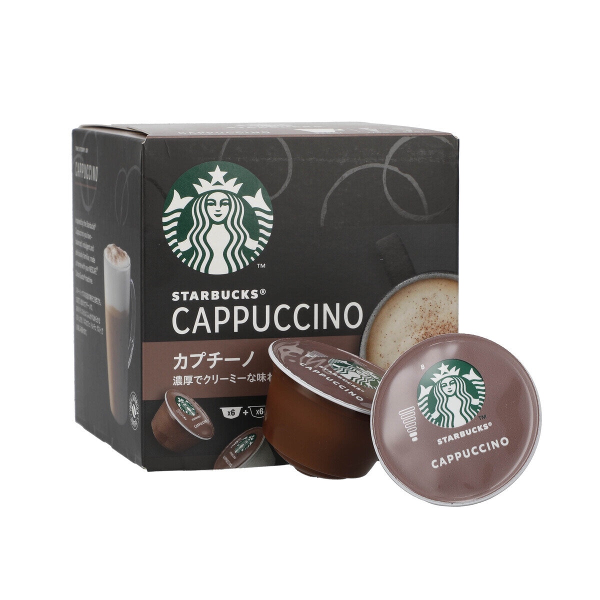 スターバックス ドルチェグスト互換 カプチーノ 6杯分 x 3箱